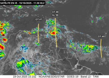 Autoridades mantienen vigilancia en el Caribe por posible formación de ciclón tropical: afectaría el litoral norte y fundamental del Caribe colombiano